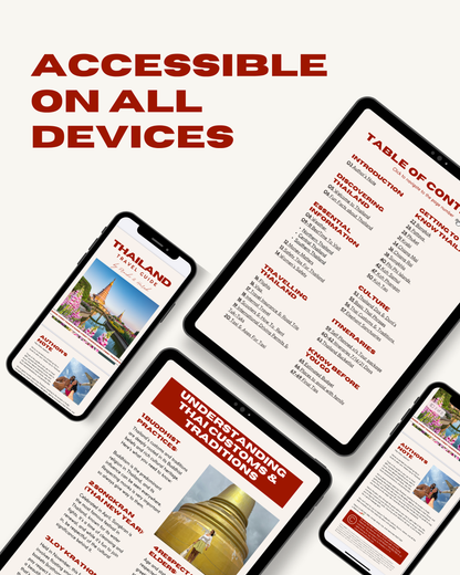 Thailand Travel Ebook