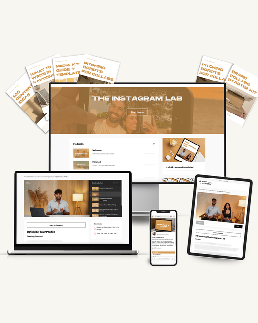 The Instagram Lab Course + Community